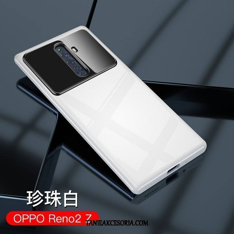 Etui Oppo Reno 2 Z Proste Biały Cienkie, Futerał Oppo Reno 2 Z Kreatywne Anti-fall Telefon Komórkowy Nackte Farbe