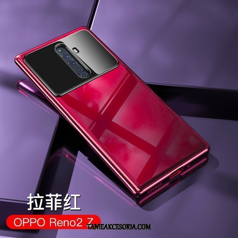 Etui Oppo Reno 2 Z Proste Biały Cienkie, Futerał Oppo Reno 2 Z Kreatywne Anti-fall Telefon Komórkowy Nackte Farbe