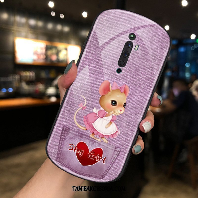 Etui Oppo Reno 2 Z Zakochani Okrągła Kreskówka, Obudowa Oppo Reno 2 Z Silikonowe Osobowość Telefon Komórkowy