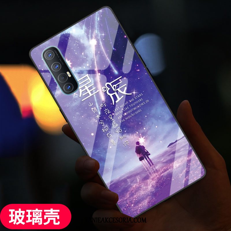 Etui Oppo Reno 3 Pro Anti-fall Ochraniacz Niebieski, Futerał Oppo Reno 3 Pro All Inclusive Dostosowane Moda