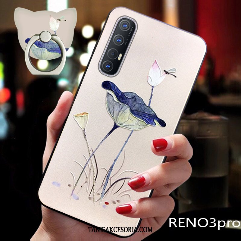 Etui Oppo Reno 3 Pro Miękki Cienkie Telefon Komórkowy, Pokrowce Oppo Reno 3 Pro Nubuku Silikonowe Osobowość