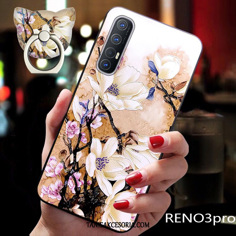 Etui Oppo Reno 3 Pro Miękki Cienkie Telefon Komórkowy, Pokrowce Oppo Reno 3 Pro Nubuku Silikonowe Osobowość