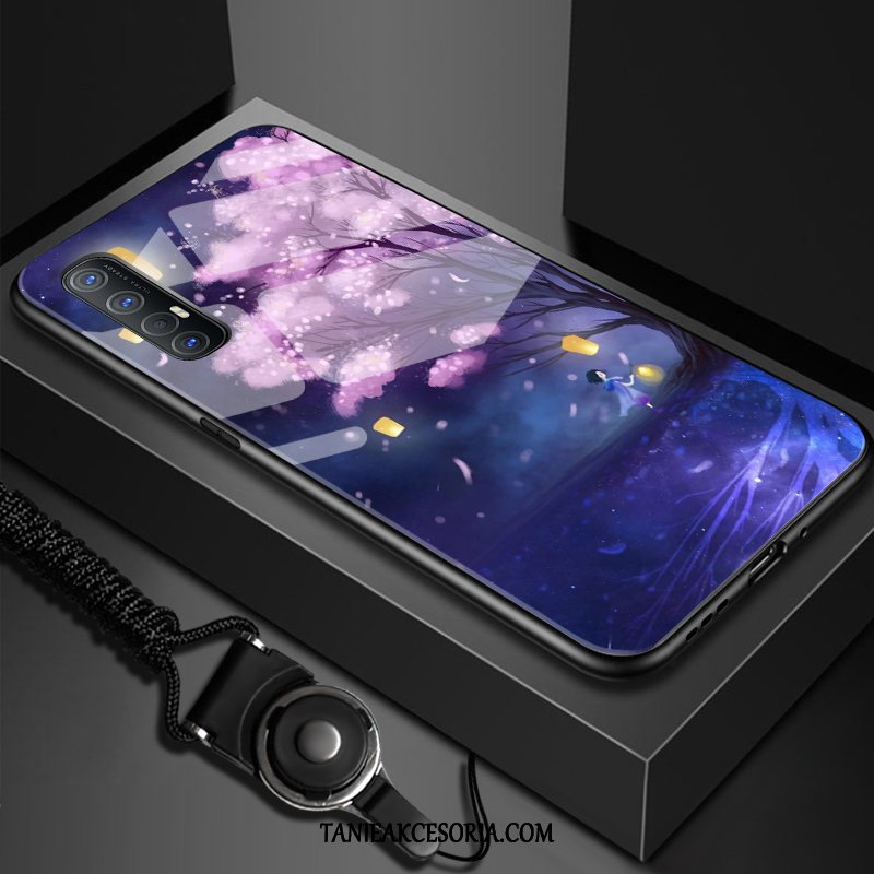 Etui Oppo Reno 3 Pro Niebieski Nowy Ochraniacz, Futerał Oppo Reno 3 Pro All Inclusive Proste Popularny