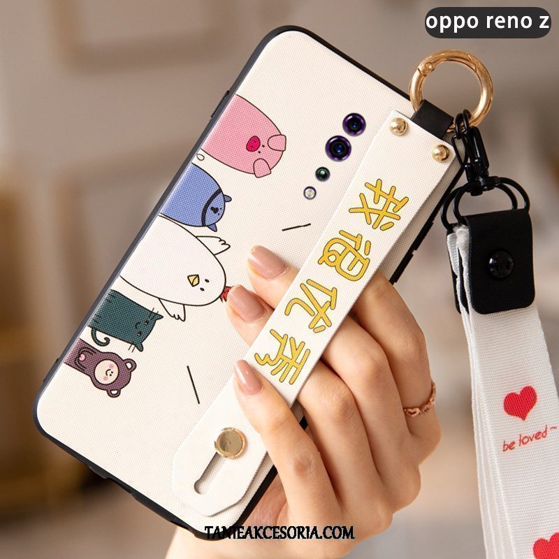 Etui Oppo Reno Z Piękny Telefon Komórkowy Wiszące Ozdoby, Pokrowce Oppo Reno Z Silikonowe Miękki Kreatywne