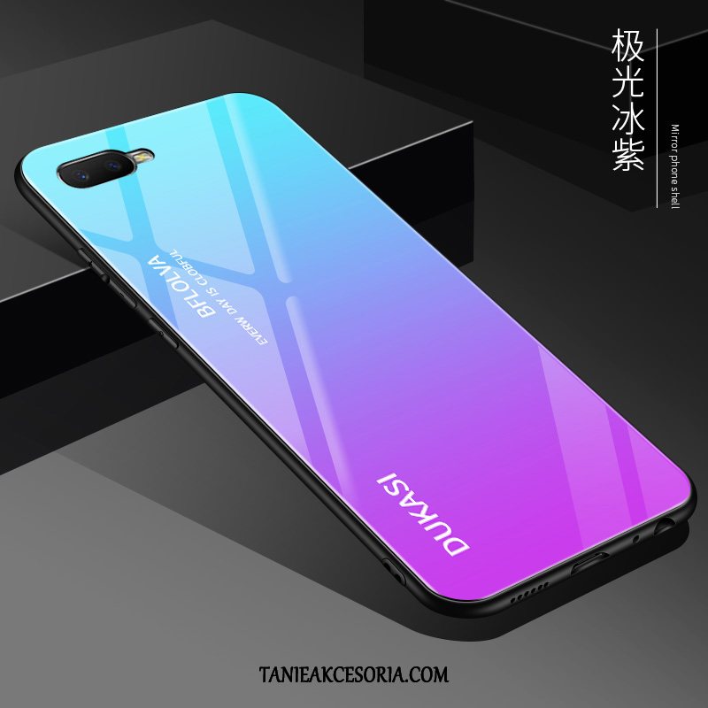 Etui Oppo Rx17 Neo Gradient All Inclusive Silikonowe, Obudowa Oppo Rx17 Neo Różowe Nubuku Ochraniacz