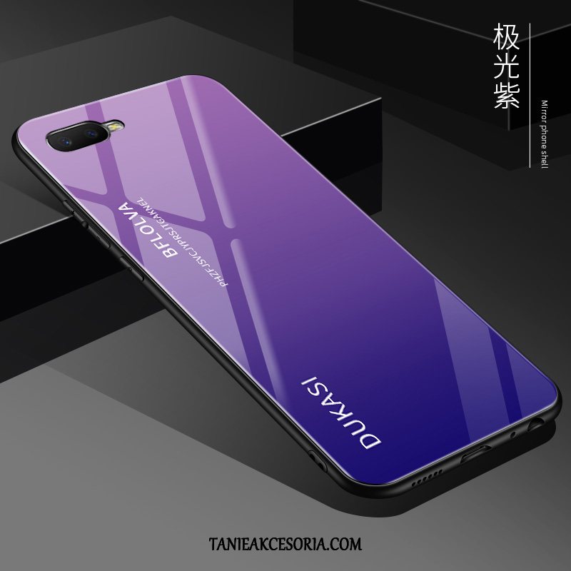 Etui Oppo Rx17 Neo Gradient All Inclusive Silikonowe, Obudowa Oppo Rx17 Neo Różowe Nubuku Ochraniacz