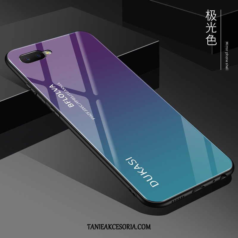 Etui Oppo Rx17 Neo Gradient All Inclusive Silikonowe, Obudowa Oppo Rx17 Neo Różowe Nubuku Ochraniacz