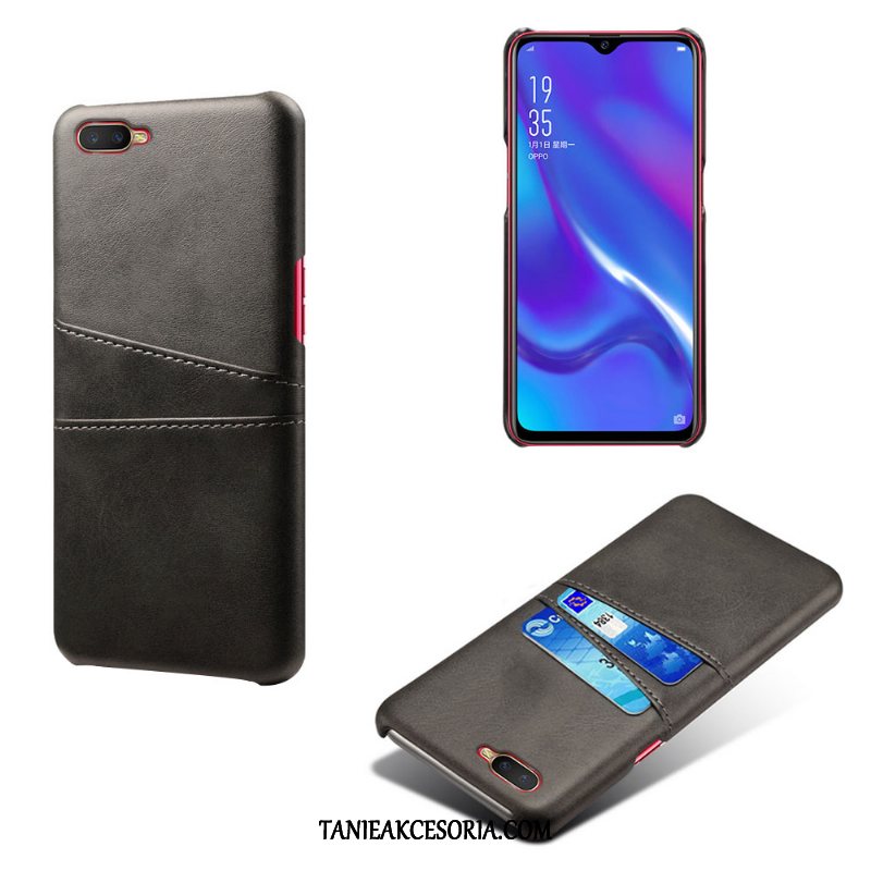 Etui Oppo Rx17 Neo Karta Biznes Ochraniacz, Obudowa Oppo Rx17 Neo Vintage Skóra Anti-fall