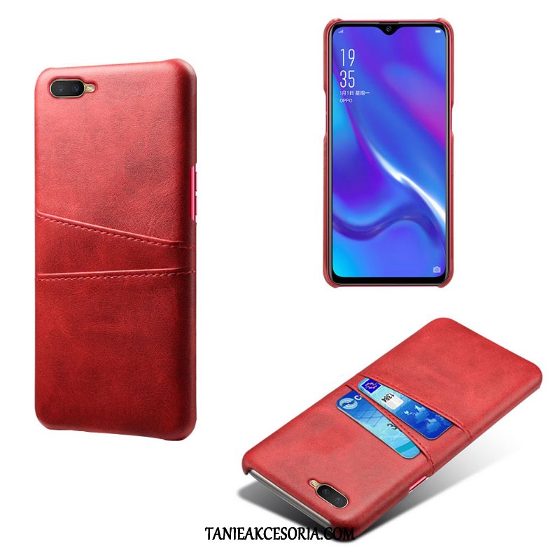 Etui Oppo Rx17 Neo Karta Biznes Ochraniacz, Obudowa Oppo Rx17 Neo Vintage Skóra Anti-fall