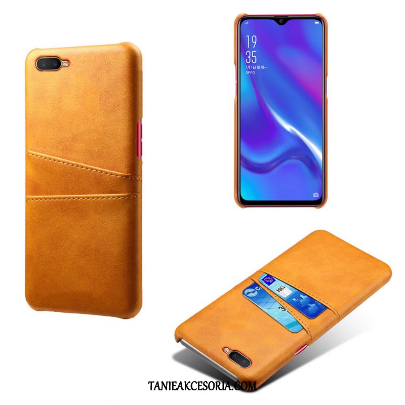 Etui Oppo Rx17 Neo Karta Biznes Ochraniacz, Obudowa Oppo Rx17 Neo Vintage Skóra Anti-fall