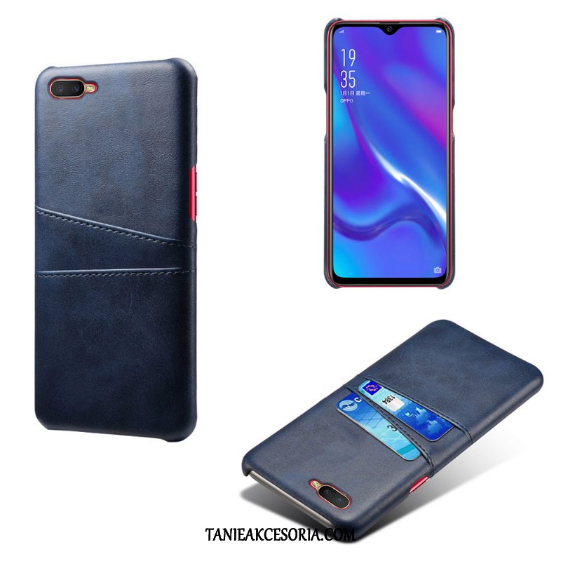 Etui Oppo Rx17 Neo Karta Biznes Ochraniacz, Obudowa Oppo Rx17 Neo Vintage Skóra Anti-fall