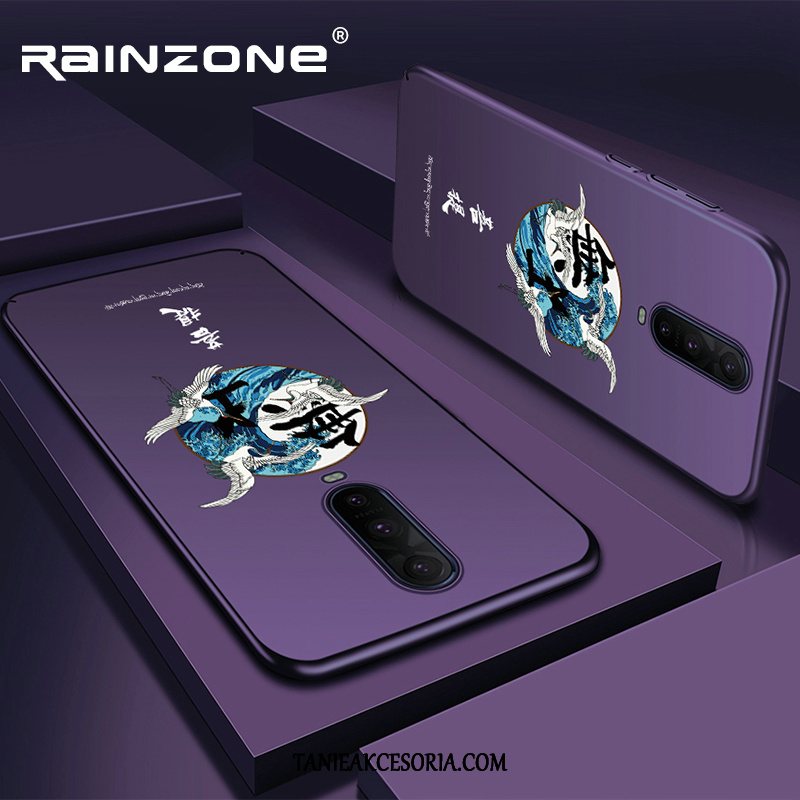 Etui Oppo Rx17 Pro Niebieski Nowy Telefon Komórkowy, Obudowa Oppo Rx17 Pro Cienkie Chiński Styl Czerwony Netto