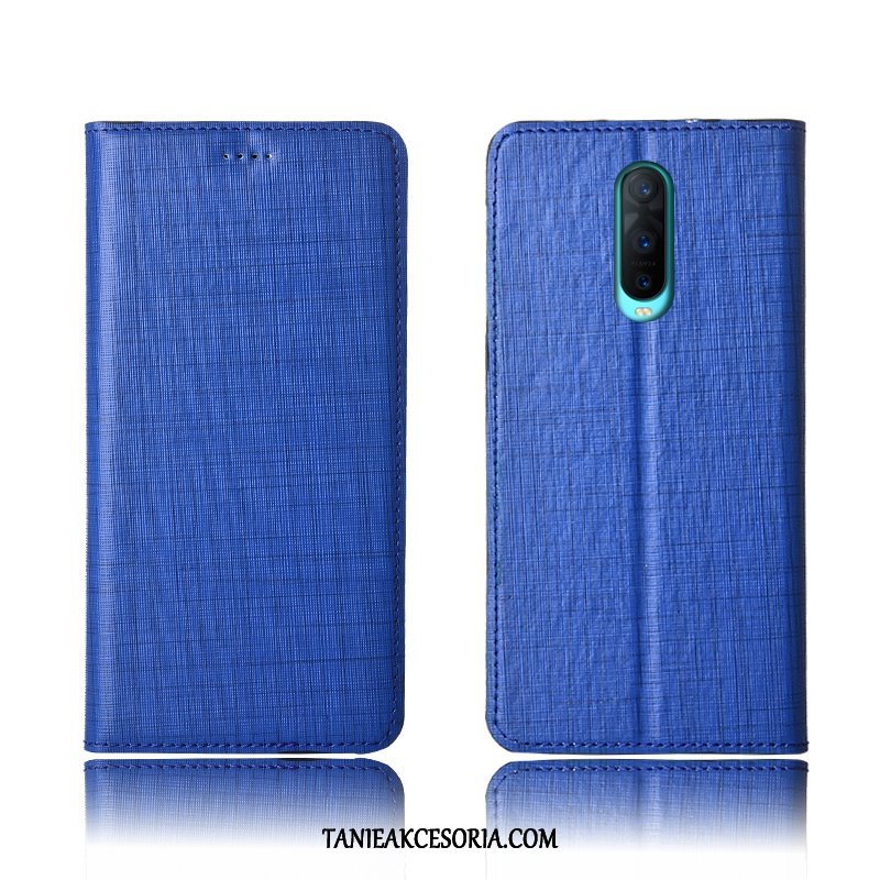 Etui Oppo Rx17 Pro Skórzany Czarny Telefon Komórkowy, Futerał Oppo Rx17 Pro Ochraniacz All Inclusive Prawdziwa Skóra