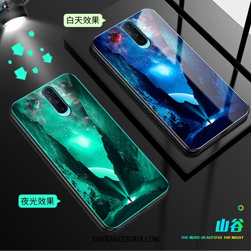 Etui Oppo Rx17 Pro Zielony Nowy Kreatywne, Pokrowce Oppo Rx17 Pro Telefon Komórkowy Szkło Świecące