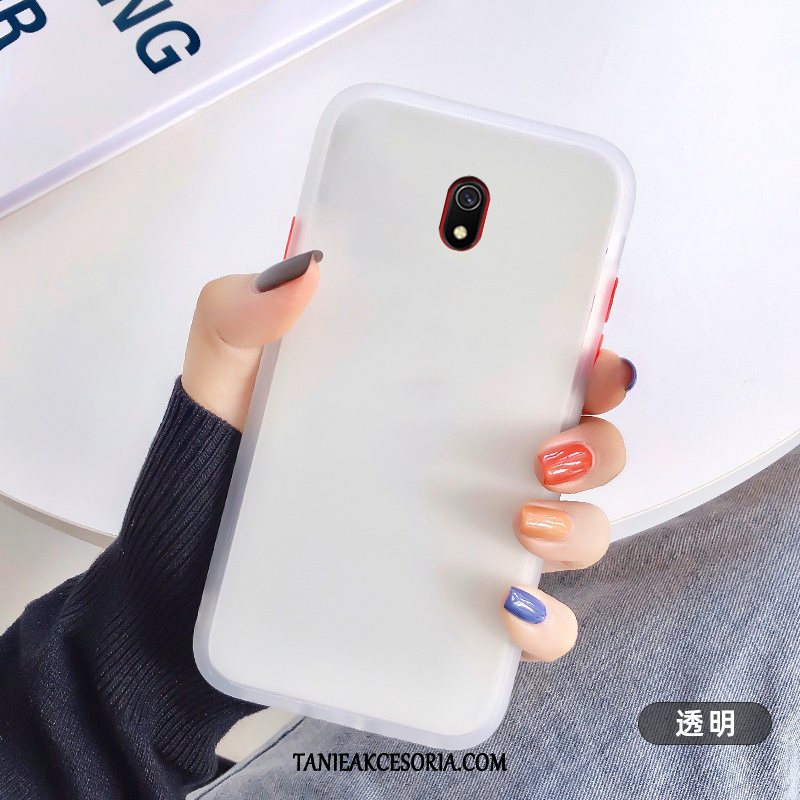 Etui Redmi 8a Czerwony Moda Lekki I Cienki, Futerał Redmi 8a Proste Czerwony Netto Zielony Beige