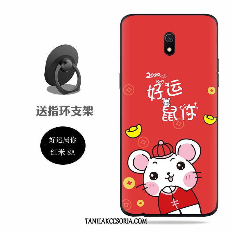 Etui Redmi 8a Silikonowe Telefon Komórkowy Tendencja, Pokrowce Redmi 8a Nubuku Miękki Zielony Beige