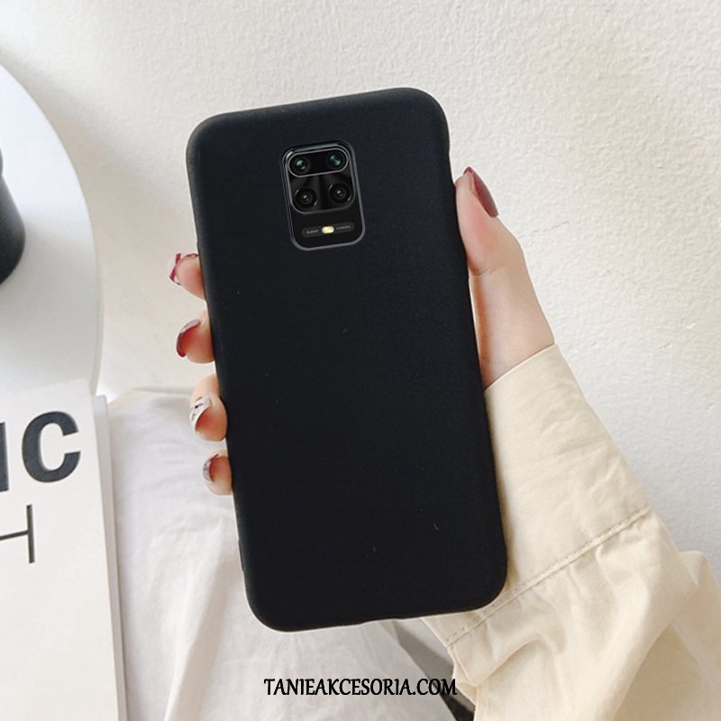 Etui Redmi Note 9 Pro Ochraniacz Silikonowe Proste, Futerał Redmi Note 9 Pro Anti-fall Czerwony Moda Beige