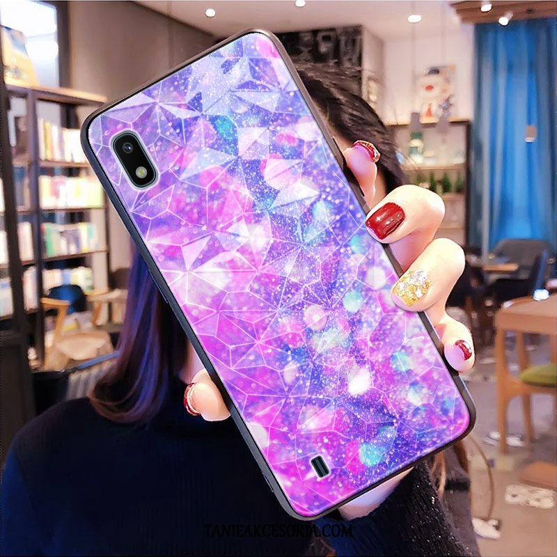 Etui Samsung Galaxy A10 Ochraniacz Wzór All Inclusive, Pokrowce Samsung Galaxy A10 Różowe Serce Kształt Diamentu