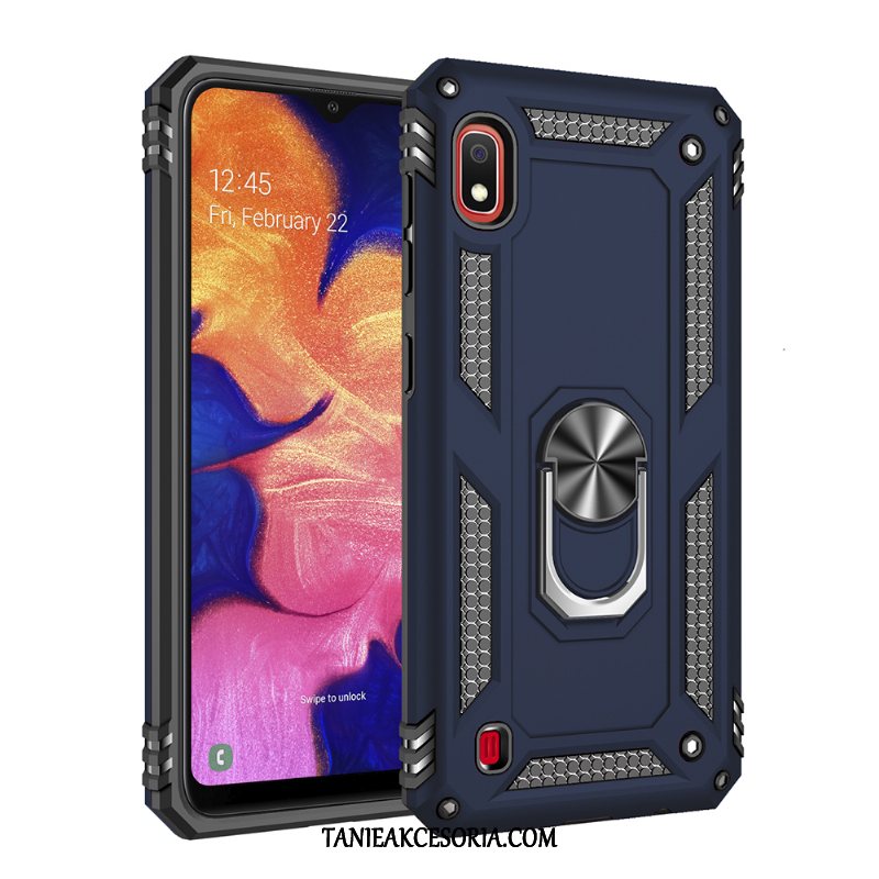 Etui Samsung Galaxy A10 Wspornik Anti-fall Gwiazda, Obudowa Samsung Galaxy A10 Srebro Telefon Komórkowy Ring