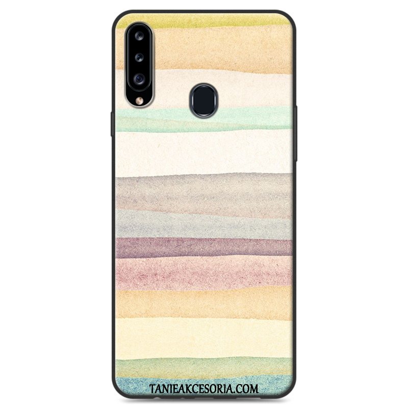 Etui Samsung Galaxy A20s All Inclusive Kolor Proste, Futerał Samsung Galaxy A20s Sceneria Ochraniacz Silikonowe