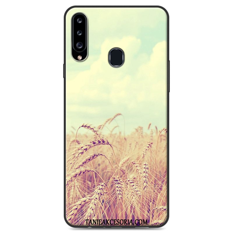 Etui Samsung Galaxy A20s Ochraniacz Kolor Gwiazda, Obudowa Samsung Galaxy A20s Miękki Wiszące Ozdoby Serce