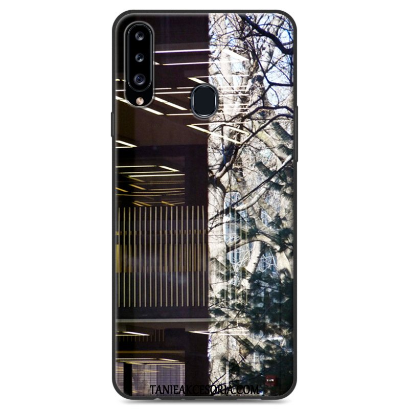 Etui Samsung Galaxy A20s Ochraniacz Kolor Gwiazda, Obudowa Samsung Galaxy A20s Miękki Wiszące Ozdoby Serce