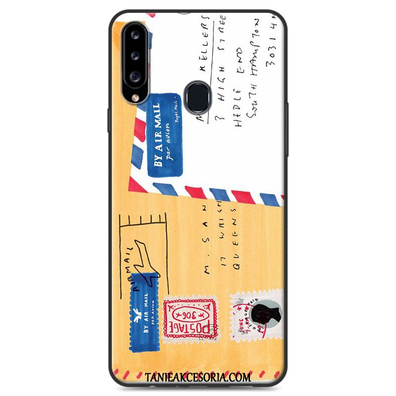 Etui Samsung Galaxy A20s Ochraniacz Kolor Gwiazda, Obudowa Samsung Galaxy A20s Miękki Wiszące Ozdoby Serce