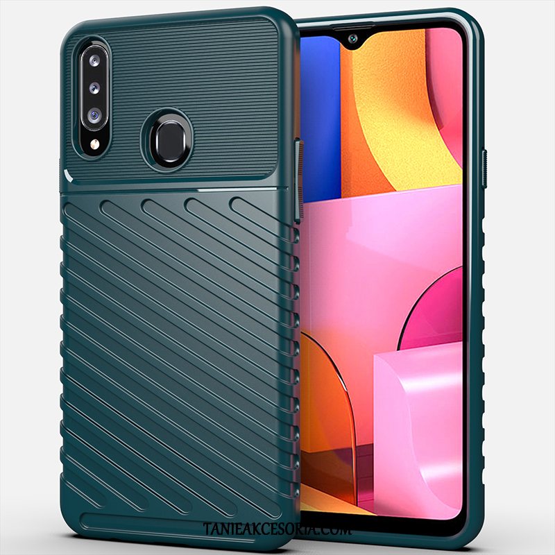 Etui Samsung Galaxy A20s Ochraniacz Telefon Komórkowy Czarny, Obudowa Samsung Galaxy A20s Gwiazda Anti-fall All Inclusive