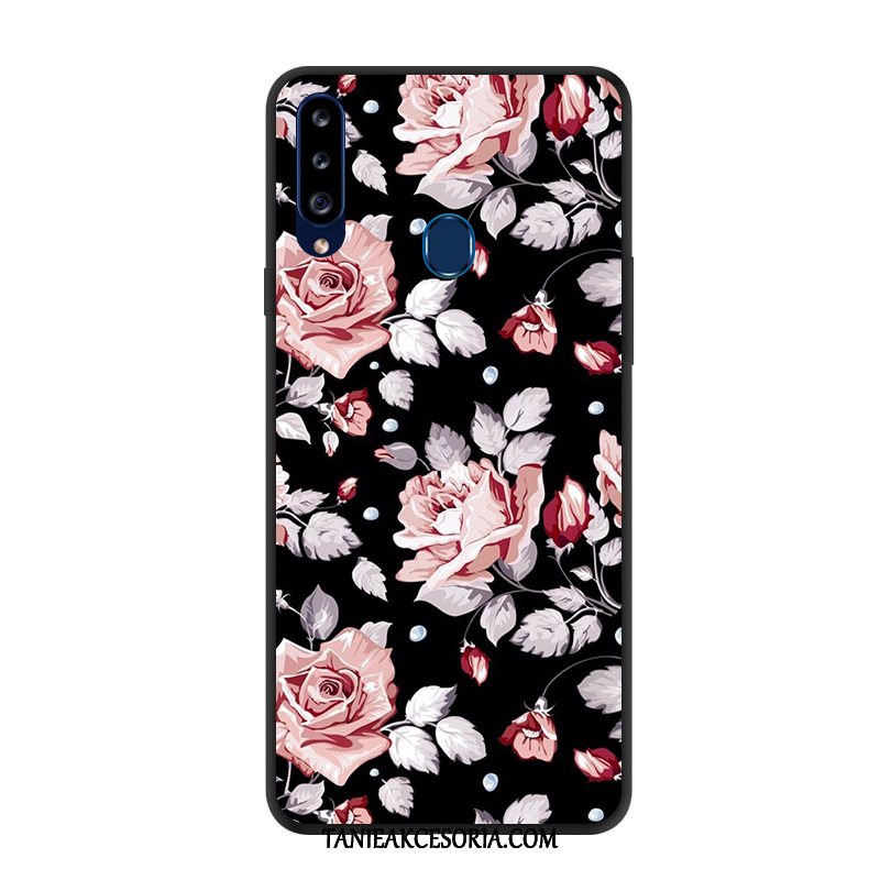 Etui Samsung Galaxy A20s Zielony Gwiazda Miękki, Pokrowce Samsung Galaxy A20s Anti-fall Proste Telefon Komórkowy