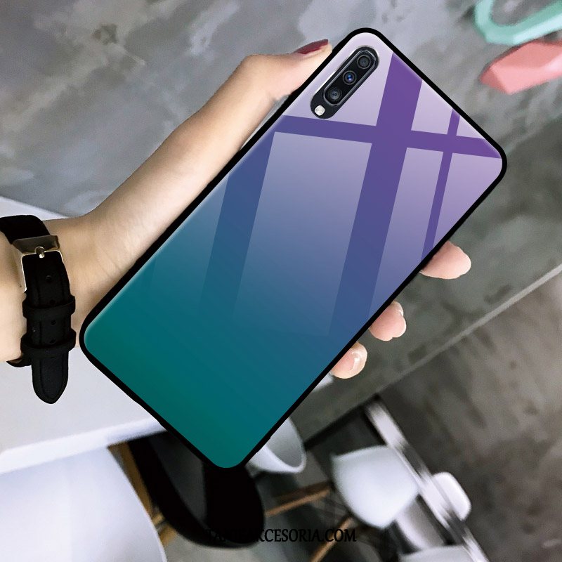 Etui Samsung Galaxy A30s Gradient Szkło Tendencja, Obudowa Samsung Galaxy A30s Osobowość Proste Telefon Komórkowy