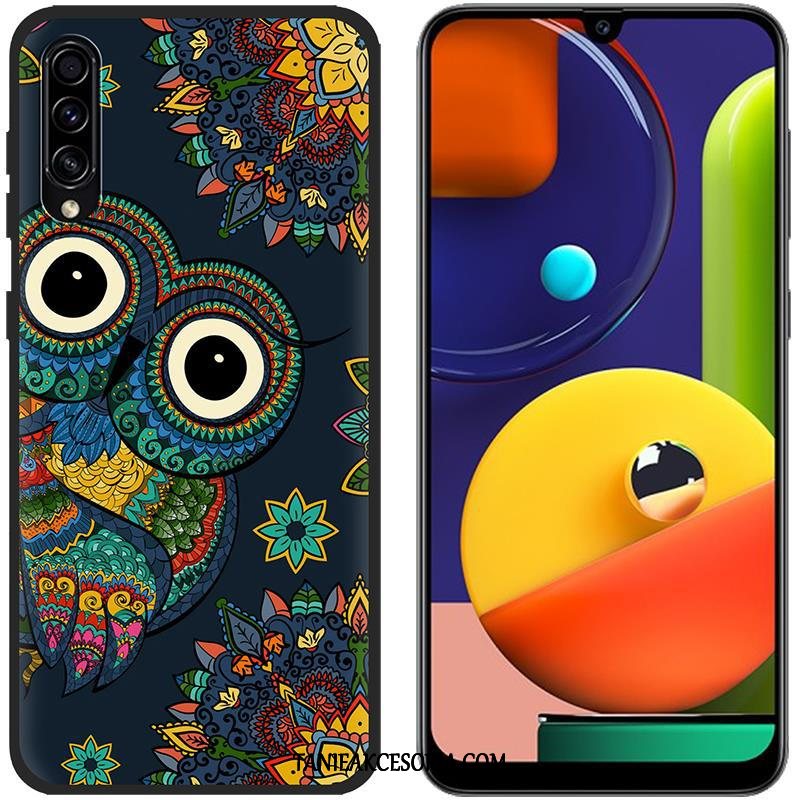 Etui Samsung Galaxy A30s Płótno Miękki Kolor, Pokrowce Samsung Galaxy A30s Ochraniacz Zielony Telefon Komórkowy