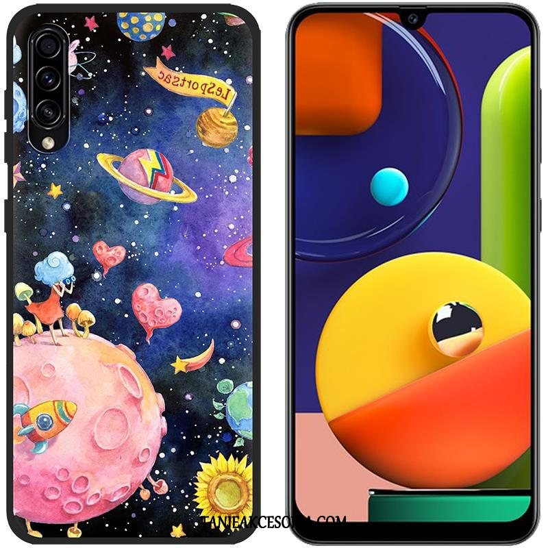 Etui Samsung Galaxy A30s Płótno Miękki Kolor, Pokrowce Samsung Galaxy A30s Ochraniacz Zielony Telefon Komórkowy