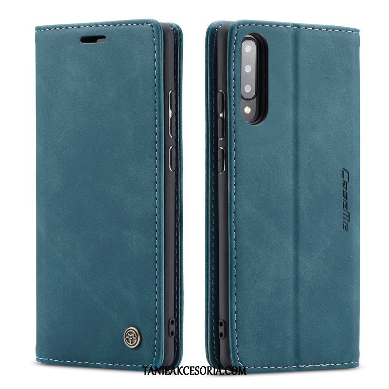 Etui Samsung Galaxy A30s Szkło Hartowane Moda Biznes, Futerał Samsung Galaxy A30s Filmy Telefon Komórkowy Skórzany