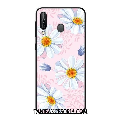 Etui Samsung Galaxy A40s Miękki Czarny Tendencja, Obudowa Samsung Galaxy A40s Gwiazda Ochraniacz Różowe