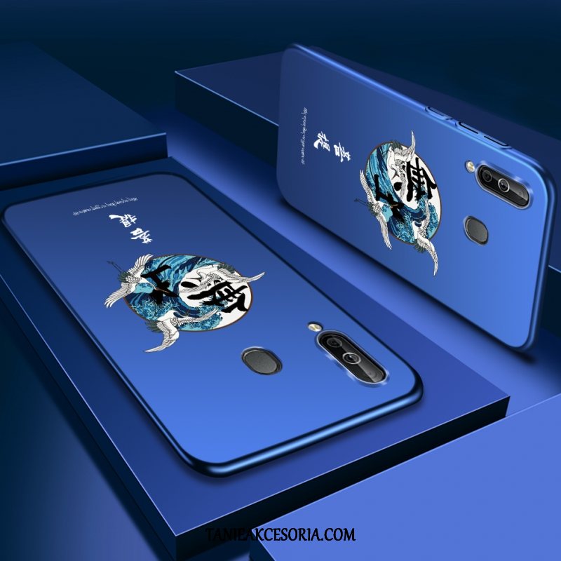 Etui Samsung Galaxy A40s Telefon Komórkowy Cienkie Trudno, Futerał Samsung Galaxy A40s Gwiazda Nubuku Tendencja