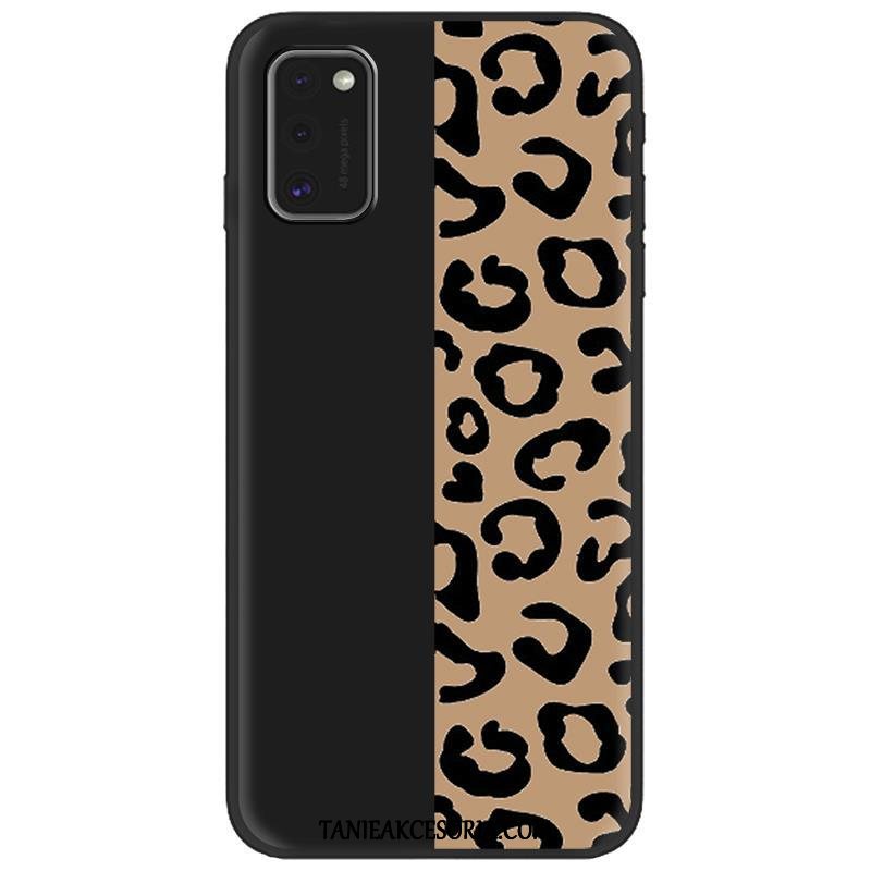 Etui Samsung Galaxy A41 Czarny Nubuku Gwiazda, Obudowa Samsung Galaxy A41 Zielony Kreskówka Tendencja