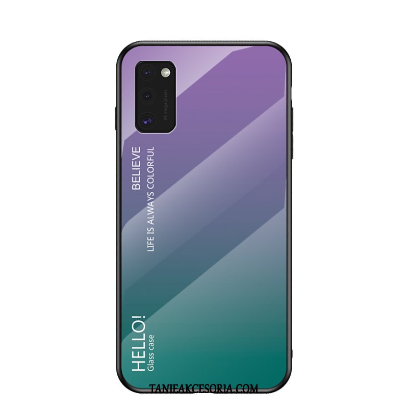 Etui Samsung Galaxy A41 Modna Marka Telefon Komórkowy Gradient, Futerał Samsung Galaxy A41 All Inclusive Ochraniacz Gwiazda