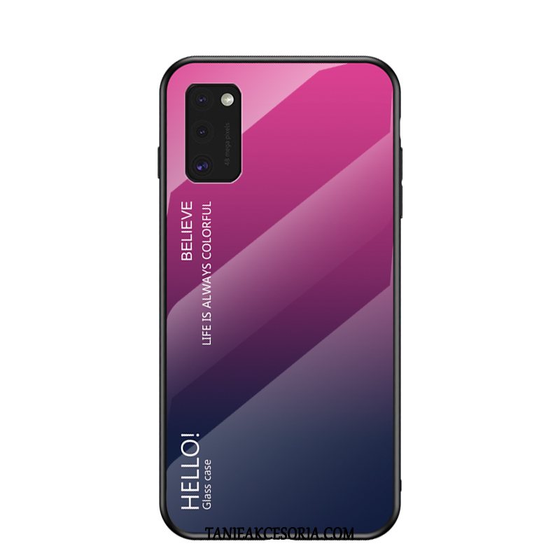 Etui Samsung Galaxy A41 Modna Marka Telefon Komórkowy Gradient, Futerał Samsung Galaxy A41 All Inclusive Ochraniacz Gwiazda