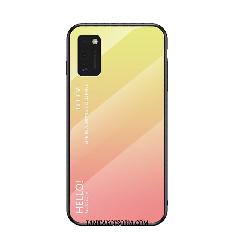 Etui Samsung Galaxy A41 Modna Marka Telefon Komórkowy Gradient, Futerał Samsung Galaxy A41 All Inclusive Ochraniacz Gwiazda