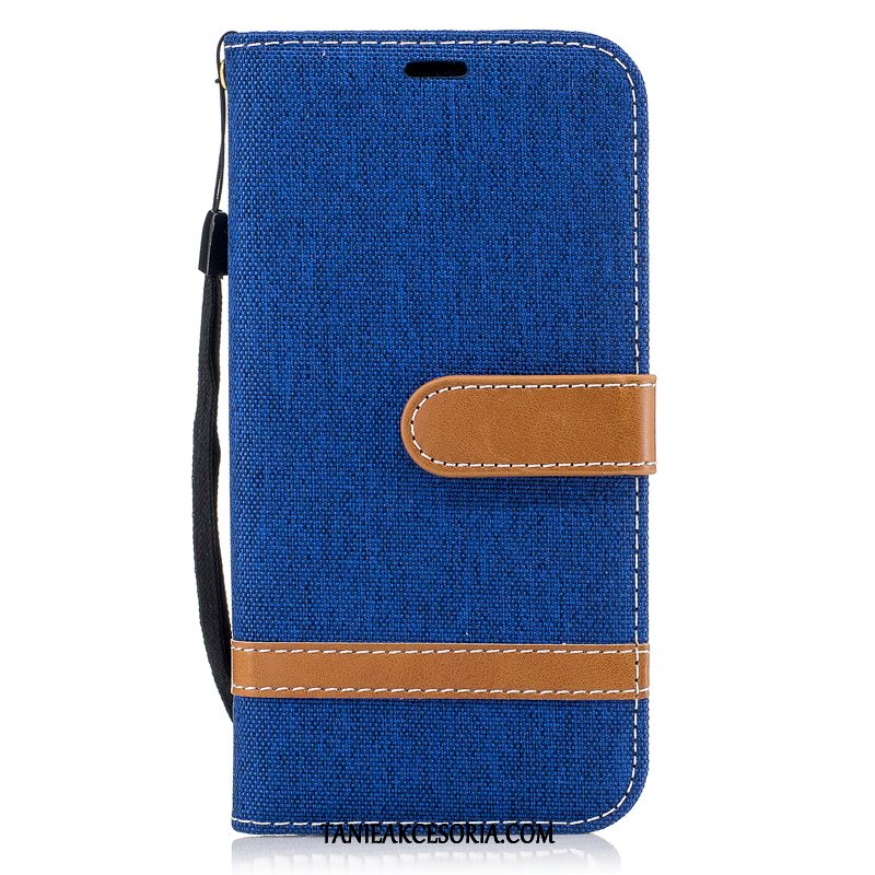 Etui Samsung Galaxy A5 2017 Anti-fall Biznes Gwiazda, Pokrowce Samsung Galaxy A5 2017 Denim Telefon Komórkowy Czarny Kamelfarbe