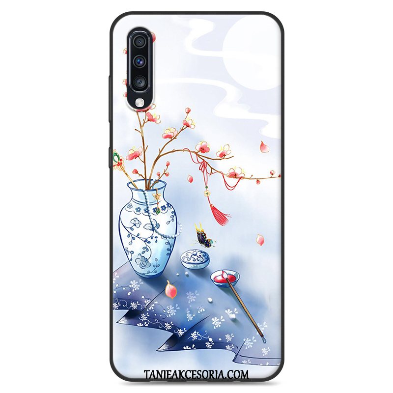 Etui Samsung Galaxy A50 Chiński Styl Sztuka Wiszące Ozdoby, Futerał Samsung Galaxy A50 Gwiazda Wiatr Telefon Komórkowy