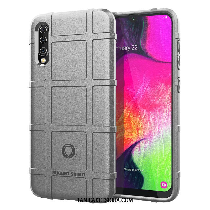 Etui Samsung Galaxy A50 Silikonowe Anti-fall Kreatywne, Futerał Samsung Galaxy A50 Gwiazda All Inclusive Nubuku Braun