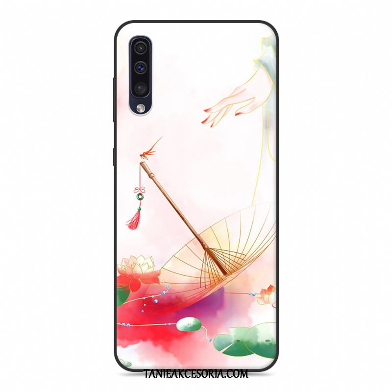 Etui Samsung Galaxy A50s Czerwony Ochraniacz Chiński Styl, Futerał Samsung Galaxy A50s Osobowość Kreatywne Telefon Komórkowy