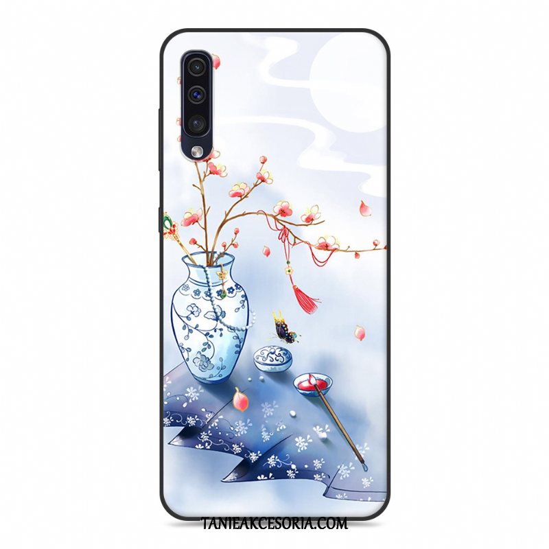 Etui Samsung Galaxy A50s Czerwony Ochraniacz Chiński Styl, Futerał Samsung Galaxy A50s Osobowość Kreatywne Telefon Komórkowy