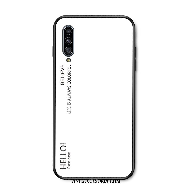 Etui Samsung Galaxy A50s Gradient Trudno Silikonowe, Obudowa Samsung Galaxy A50s Szkło Wiatr Miękki