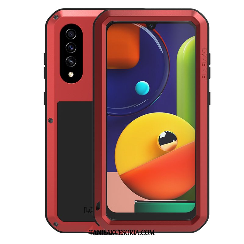 Etui Samsung Galaxy A50s Telefon Komórkowy Anti-fall All Inclusive, Futerał Samsung Galaxy A50s Gwiazda Gruba Trzy Mechanizmy Obronne