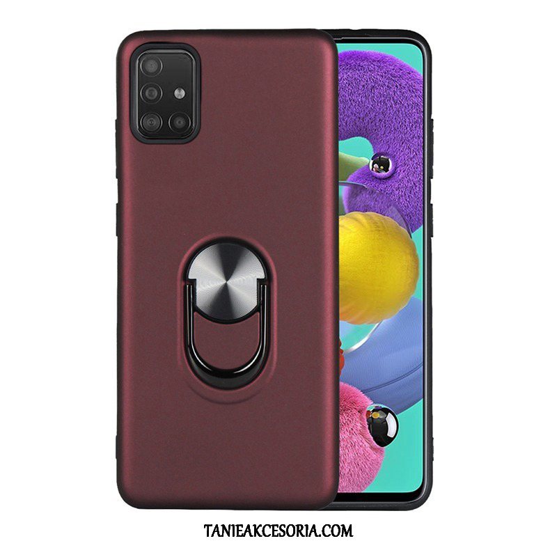 Etui Samsung Galaxy A51 Trudno Ochraniacz Wino Czerwone, Obudowa Samsung Galaxy A51 Tendencja Zakochani Telefon Komórkowy