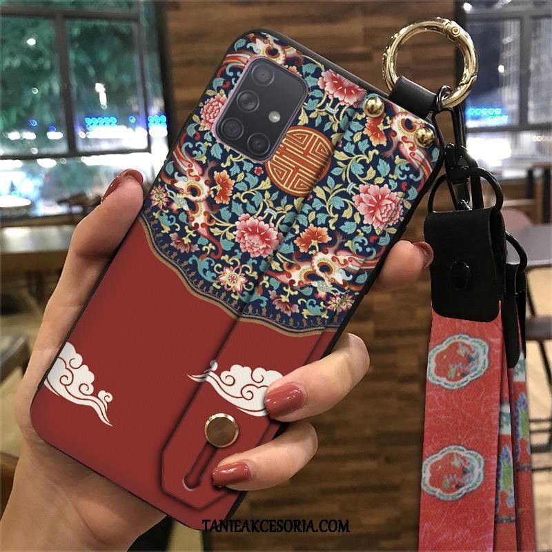 Etui Samsung Galaxy A51 Wiszące Ozdoby Pałac Etniczny, Pokrowce Samsung Galaxy A51 Wiatr Miękki Ochraniacz