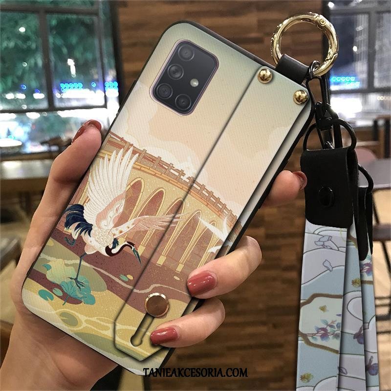 Etui Samsung Galaxy A51 Wiszące Ozdoby Pałac Etniczny, Pokrowce Samsung Galaxy A51 Wiatr Miękki Ochraniacz