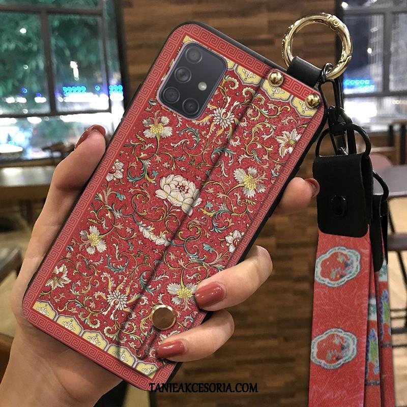 Etui Samsung Galaxy A51 Wiszące Ozdoby Pałac Etniczny, Pokrowce Samsung Galaxy A51 Wiatr Miękki Ochraniacz